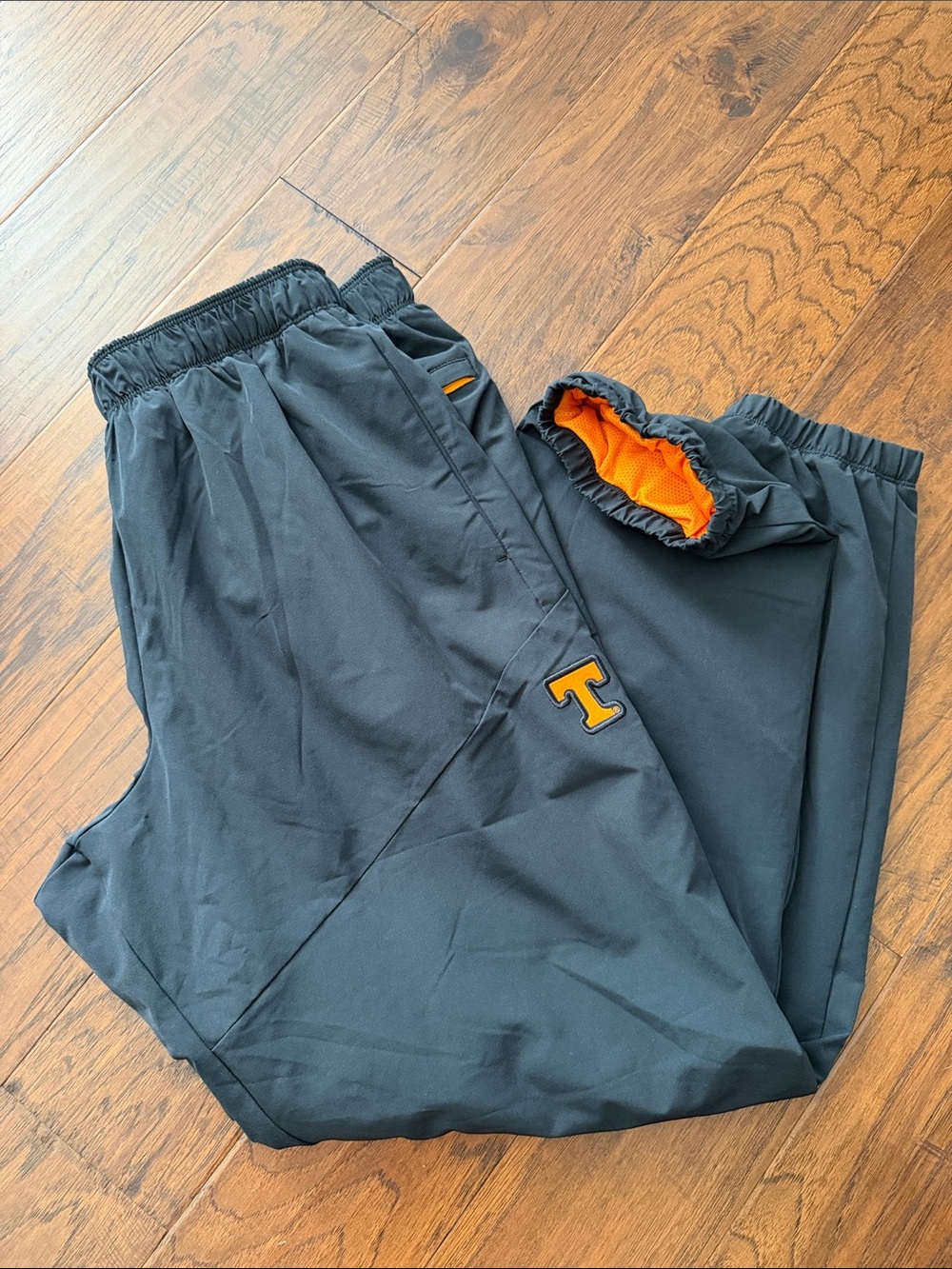 Nike-TENNESSEE VOLS Black ON-FIELD Pants with Power T and orange mesh Accents